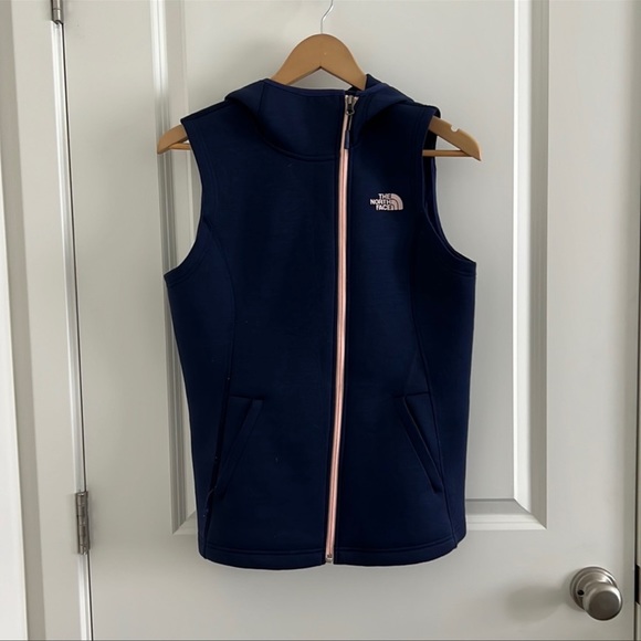 The North Face Jackets & Blazers - The North Face Hooded Vest - Blue (S)